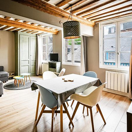Cosy Loft - Plein Centre D'Honfleur Lägenhet Exteriör bild