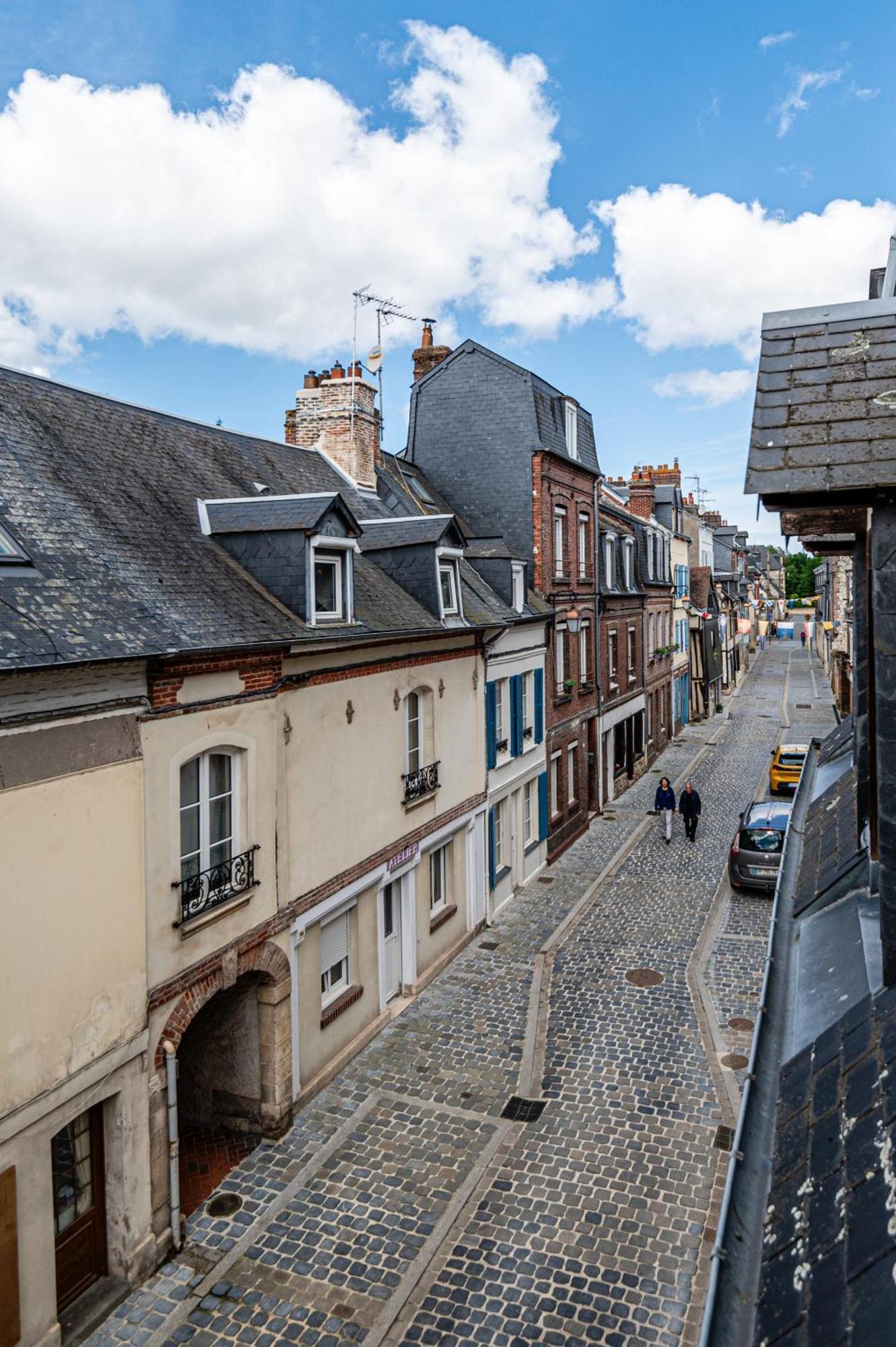 Cosy Loft - Plein Centre D'Honfleur Lägenhet Exteriör bild