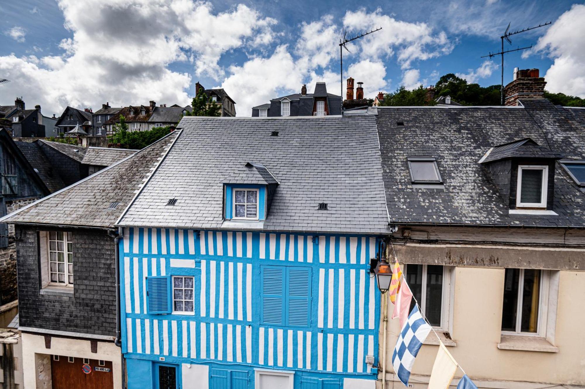 Cosy Loft - Plein Centre D'Honfleur Lägenhet Exteriör bild